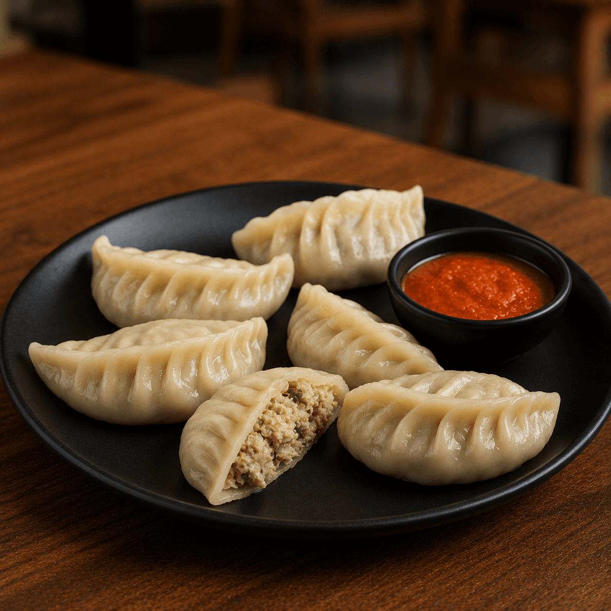 Steamed Dumplings — 6 Pieces